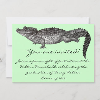 Convites aos Crocodilos Vintage