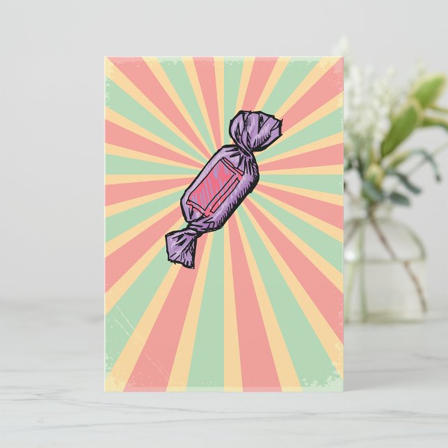 Convites Candy Lollie (Criador carregado)