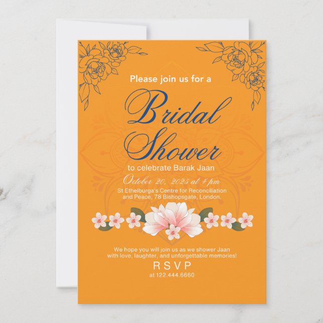 Convites Chá de Cozinha (Frente)