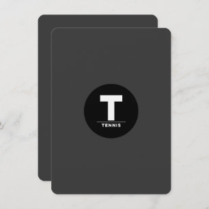 Convites clássicos do Bat Mitzvah do Bar TÊNIS