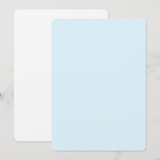 Convites com Cores d'Água - Designs Personalizados (Frente/Verso)