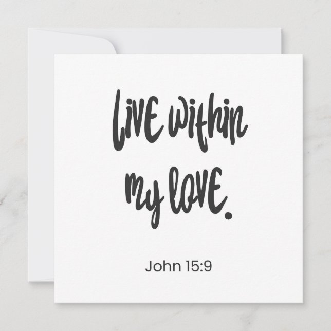 Convites Cristãos de Cartão Postal Cristão (Frente)