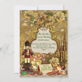 Convites da festa de Natal do feriado