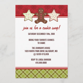 Convites da festa de Natal do feriado da troca do