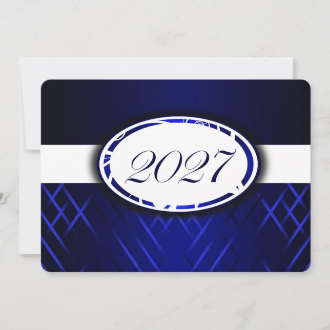 Convites da Turma Azul e Branco de 2027 (Frente)
