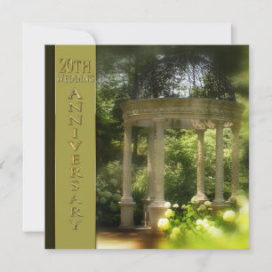 Convites de 20º Aniversário de Casamento - Gazebo
