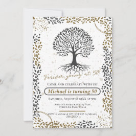 Convites de 50 anos: para sempre jovem aos 50, QR