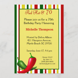 Convites de 70 Aniversário