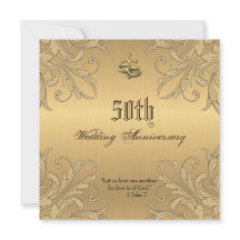 Convites de Anel Cruz de Aniversário Religioso