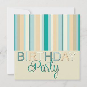 Convites de aniversário
