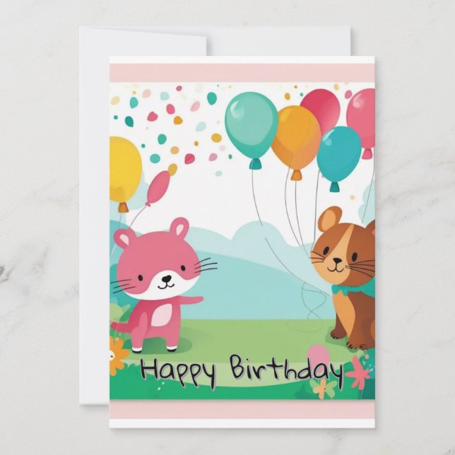 Convites de Aniversário (Frente)