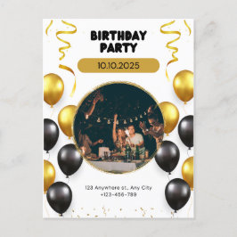 Convites de aniversário