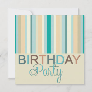 Convites de aniversário