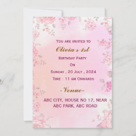 Convites de Aniversário