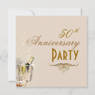 Convites de Aniversário, Bolhas de Champanhe