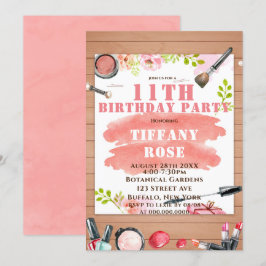 Convites de aniversário de 11 de ativação