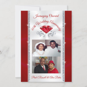 Convites de Aniversário de 40 anos de Alice sob En