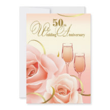 Convites de Aniversário de 50 Anos de Casamento