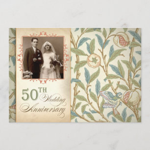 convites de aniversário de 50 anos de casamento co