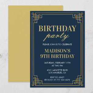 convites de aniversário de 9 anos Festa de anivers