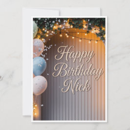 Convites de Aniversário de Adulto 🎉 – Elegantes