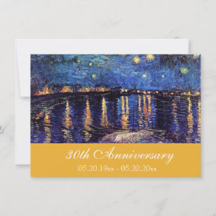 Convites de aniversário de arte fina famosa.