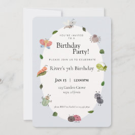 Convites de Aniversário de Bug