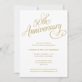 CONVITES DE ANIVERSÁRIO DE CASAMENTO DE 50 ANOS