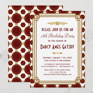 Convites de aniversário de Deco de Arte Personali