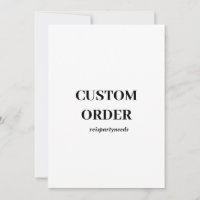 Convites de Aniversário de Encomenda Personalizada