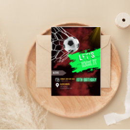 Convites de Aniversário de Futebol,Convite de Fute