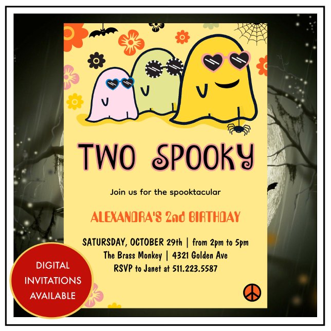 convites de aniversário de Halloween 2º aniversári (halloween-2nd-birthday-invitations-two-spooky-3)