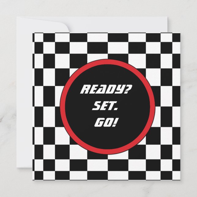 Convites de aniversário de Verificadores de Corrid (Frente)