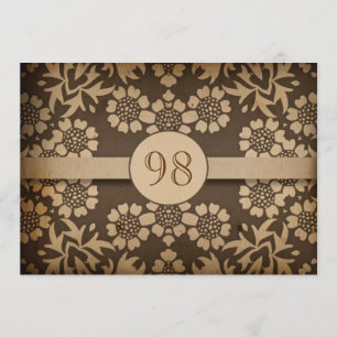 convites de aniversário de vintage personalizáveis