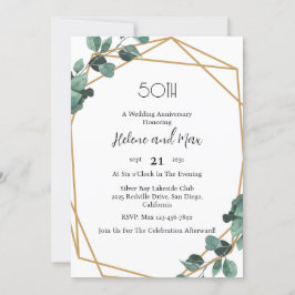 Convites de Aniversário do Casamento de Casamentos