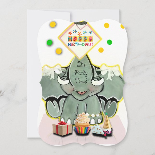 Convites de Aniversário do "Hora do Festa" do Nato (Frente)