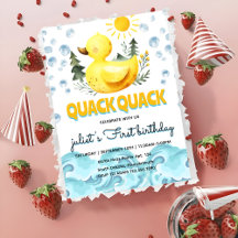 Convites de aniversário legal amarelo de 1 rua de