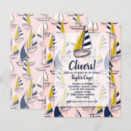 Convites de Aniversário Marítimos para Barcos de N