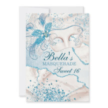 Convites de aniversário mascarada