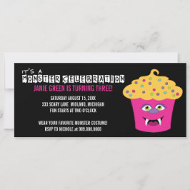 Convites de aniversário Monster Bash