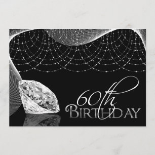 Convites de aniversário para Diamante Preto e Bra