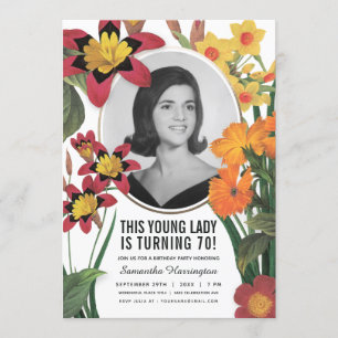 Convites de Aniversário para Mulheres - Antiga Fo