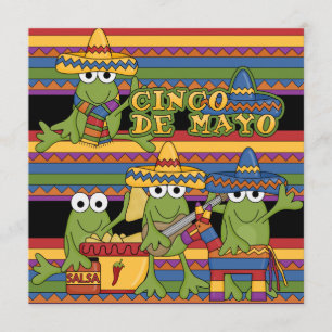 Convites de Aniversário Personalizados Cinco de Ma