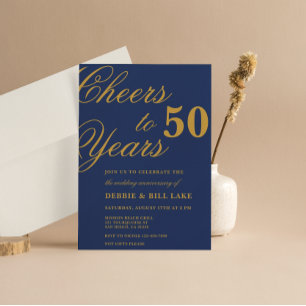 Convites de Aniversário Saúde aos 50 Anos Convite