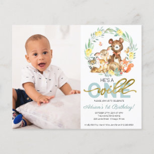 Convites de Aniversário Selvagem com Foto e Orçame