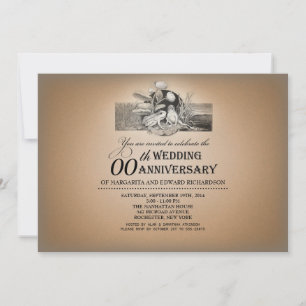 convites de aniversário tipográficos vintage engra