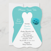 Convites de Aqua Bridal