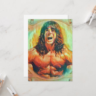 Convites de Arte Alter "The Ultimate Warrior"