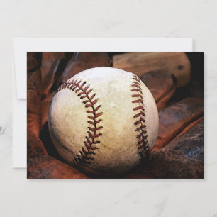 Convites de Arte de Beisebol