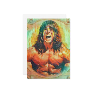 Convites de Arte "The Ultimate Warrior" Alterados